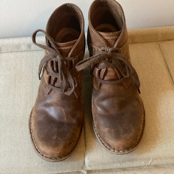 Clark brown leather bootie - Picture 2 of 2